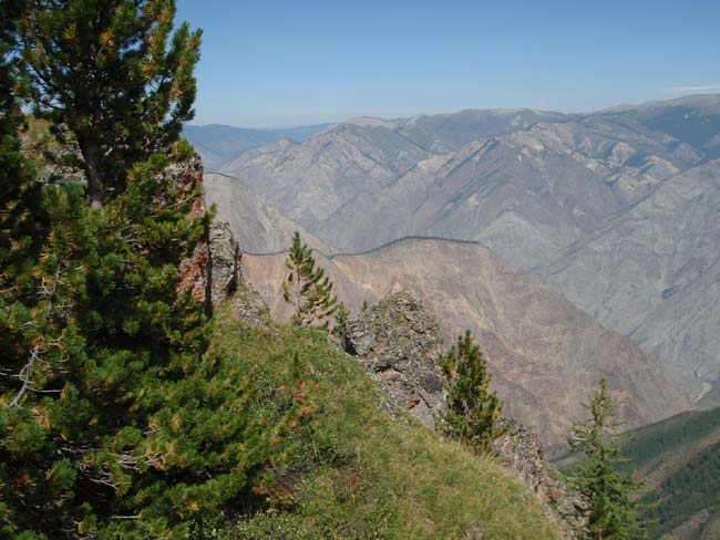 На перевале Барталдах