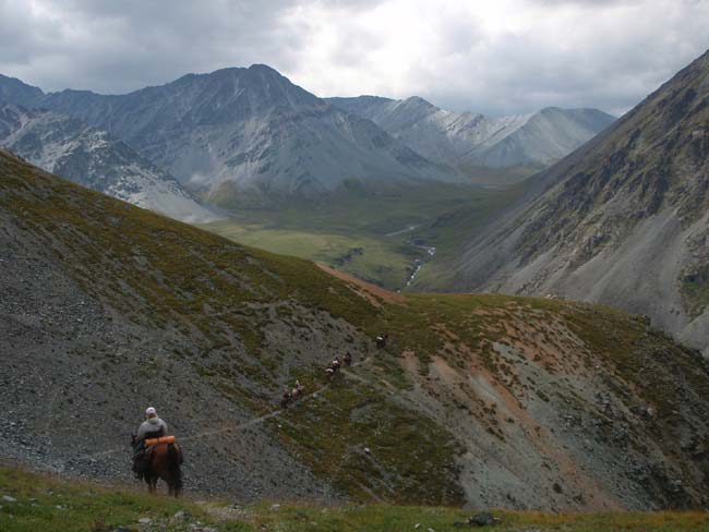 Идем к р. Сулуайры