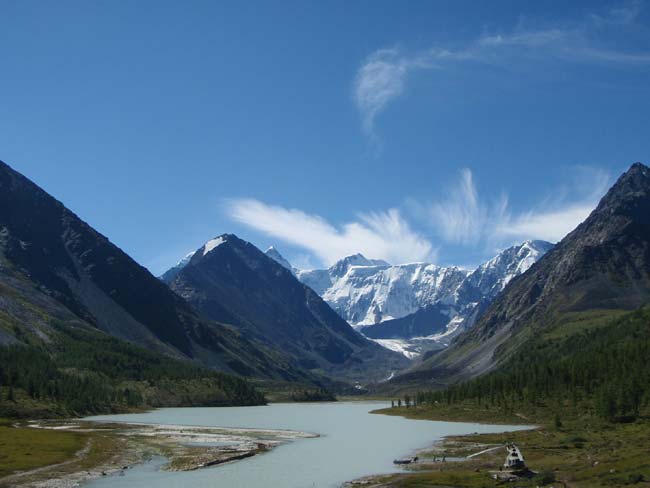 Белуха и Аккемское озеро