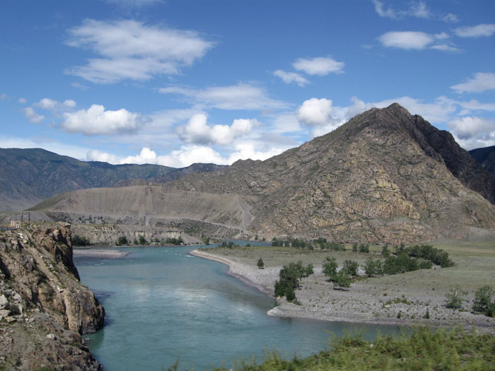 Катунь в районе Малого Яломана