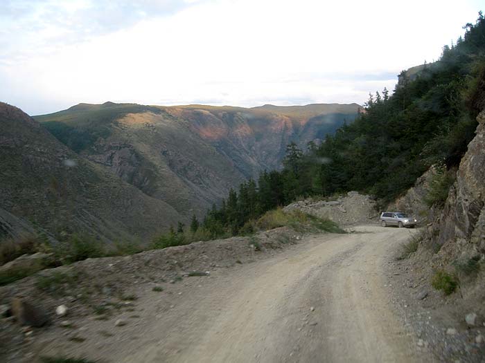 "Карман" на серпантине Кату-Ярыка