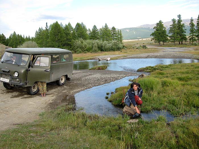 Брод через речку Тюте