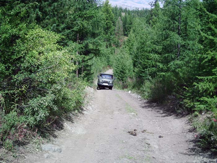 Дорога к альплагерю