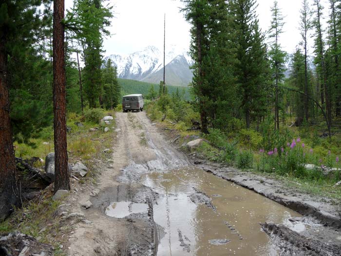 Дорога к альплагерю