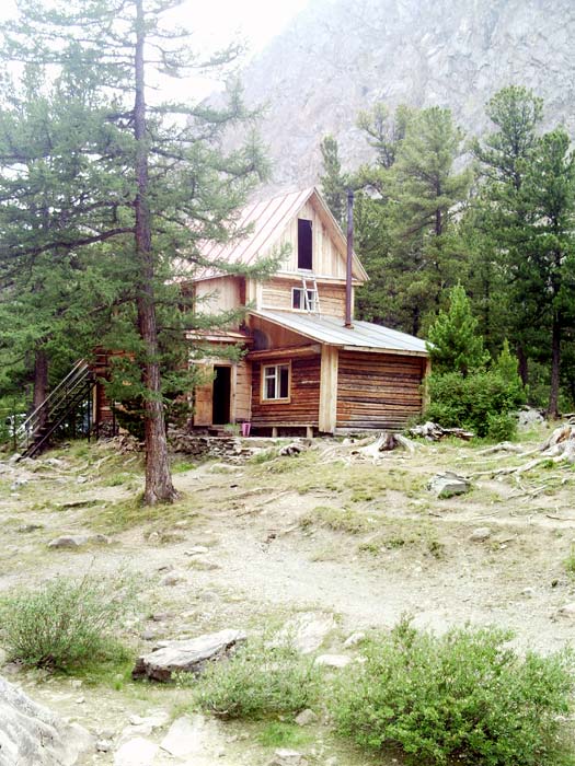 Коттеджи на правом берегу р.Актру