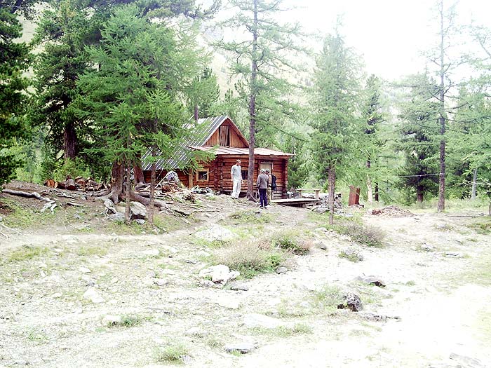 Коттеджи на правом берегу р.Актру