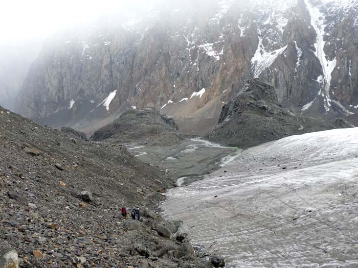 Снова у края ледника