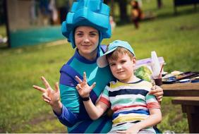 Отдых на Алтае : Канатная дорога в Манжероке : Детская анимация