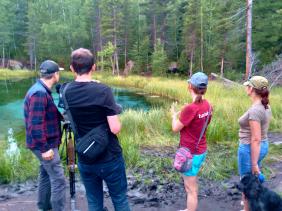 Алтай : Туристка.ру в проекте французского телевидения «Кемпинги мира» 