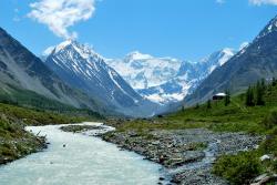 Горный Алтай : Фирма Альтаир-Алтай : Активный тур Белуха сердце Азии : Белуха, река Ак-Кем