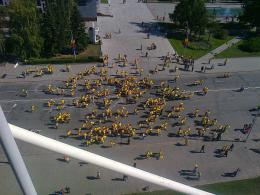 Алтайский край Барнаул : Праздник сыра 2012 : Флешмоб Праздника сыра