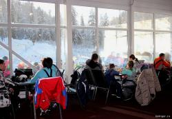 Горный Алтай : Горнолыжка на Телецком озере : Кафе в горнолыжном комплексе