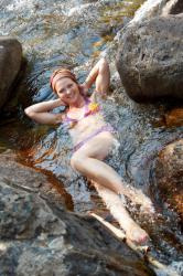 Горный Алтай : Фестиваль йоги и зикров Живое сердце Алтая : Ванночка на р. Б. Ильгумень