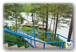 Лестница к реке Катунь