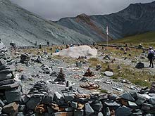 Горный Алтай : Конный поход к Белухе :  Каменный город