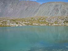 Горный Алтай : Активный тур на лошадях  к Белухе :  Бирюзовое озеро