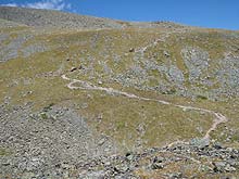 Горный Алтай : Активный тур на лошадях  к Белухе :  Подъем на пер. Каратюрек