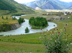 Отдых на Алтае : Отчеты : Поход «Озеро Каракабак - озеро Левое Шавлинское - река Юнгур - Шавлинские озера»