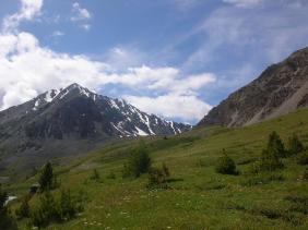 Отдых на Алтае : Отчеты : Поход «Озеро Каракабак - озеро Левое Шавлинское - река Юнгур - Шавлинские озера»