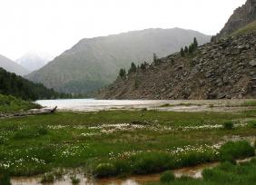 Отдых на Алтае : Отчеты : Поход «Озеро Каракабак - озеро Левое Шавлинское - река Юнгур - Шавлинские озера»