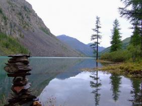 Отдых на Алтае : Отчеты : Поход «Озеро Каракабак - озеро Левое Шавлинское - река Юнгур - Шавлинские озера»