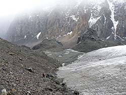 Горный Алтай : Алтаеведение : Снова у края ледника