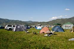 Отдых на Алтае : Теплые озера : Развлекательный комплекс Рублевка : Палаточный лагерь 