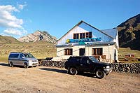Горный Алтай : Путешествие в ущелье Актру (август 2007) : Кафе Чуй-Оозы