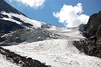 Горный Алтай : Путешествие в ущелье Актру (август 2007) : Ледник Малый Актру.
