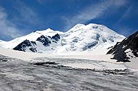 Горный Алтай : Ледники и озера Южно-Чуйского хребта (лето 2007) : Талдуринский ледник. Ольга 3734 м.