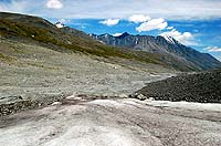 Горный Алтай : Ледники и озера Южно-Чуйского хребта (лето 2007) : Талдуринский ледник.
