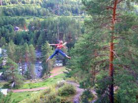 Горный Алтай : Чемал : «Тренировка для Супермена» 