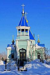 Алтайский край : Советский район : Церковь Казанской Божией Матери в селе Советское