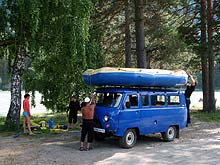 Горный Алтай : Сплавы по Катуни (рафтинг)