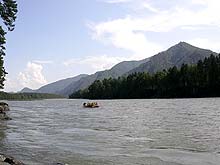 Горный Алтай : Сплав по Нижней Катуни (рафтинг)