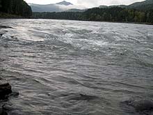 Горный Алтай : Экспедиция на плато Укок : Река Катунь