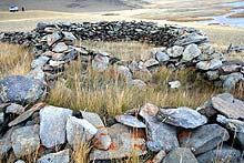 Горный Алтай : Экспедиция на плато Укок : Древние могильники