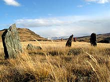 Горный Алтай : Экспедиция на плато Укок : Каменные стелы