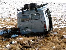 Горный Алтай : Экспедиция на плато Укок : Болото