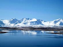 Горный Алтай : Экспедиция на плато Укок : Озеро Кальдинкуль