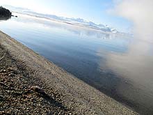 Горный Алтай : Экспедиция на плато Укок : Озеро Кальдинкуль