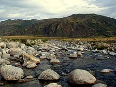Конный поход на плато Укок : Долина реки Аккол