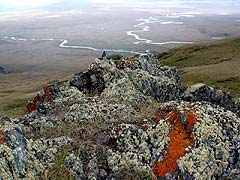 Конный поход на плато Укок : Вид с перевала Кызыл-Тас