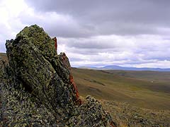 Конный поход на плато Укок : Перевал Кызыл-Тас