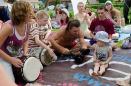 Горный Алтай : Фестиваль ВОТЭТНО - 2013 : Барабанный шатер