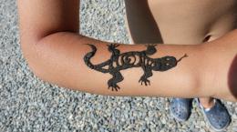 Горный Алтай : Фестиваль ВОТЭТНО - 2013 : Роспись хной