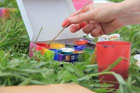 Горный Алтай : Фестиваль ВОТЭТНО-2014 : Правополушарное рисование