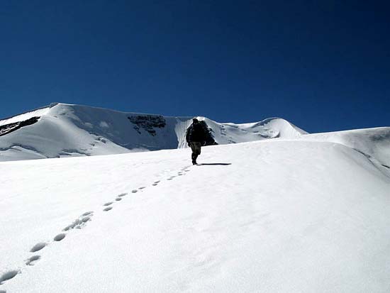 Подъем на Караташ. Верхнее плато.