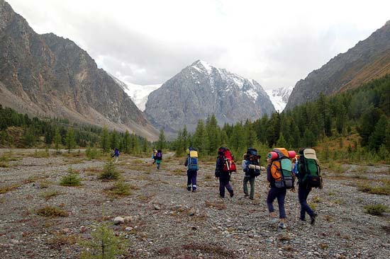 Долина реки Актру