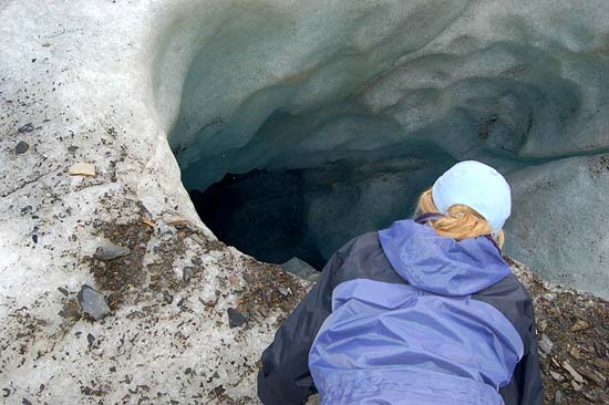 Ледник Малый Актру.